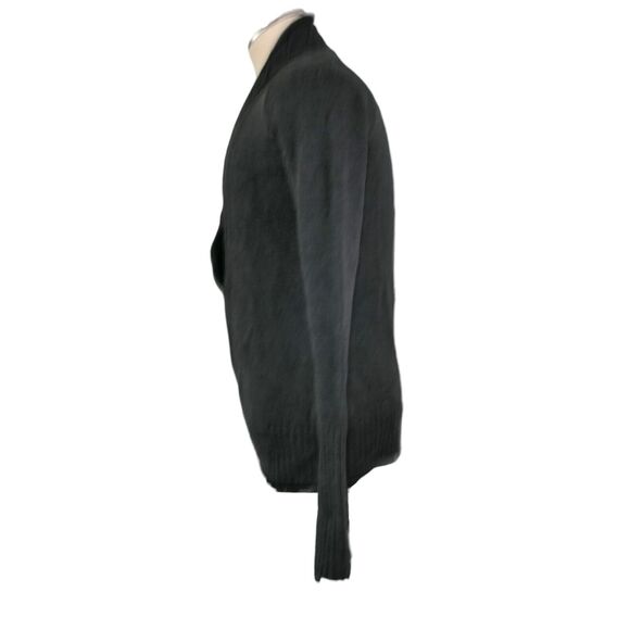 Eddie Bauer Womens Sweater Size L Gray 100% Merino Wool V-Neck Long Sleeve - Picture 4 of 9